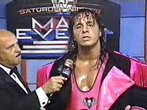 WWF - Saturday Night's Main Event - Bret Hart vs Papa Shango