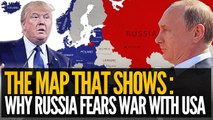 The Map That Shows Why Russia Fears War With USA - Mike Maloney(worldmag24.com)