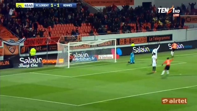 Majeed Waris Goal HD - Lorient 2-1 Rennes - France Ligue 1 - 29.11.2016 HD