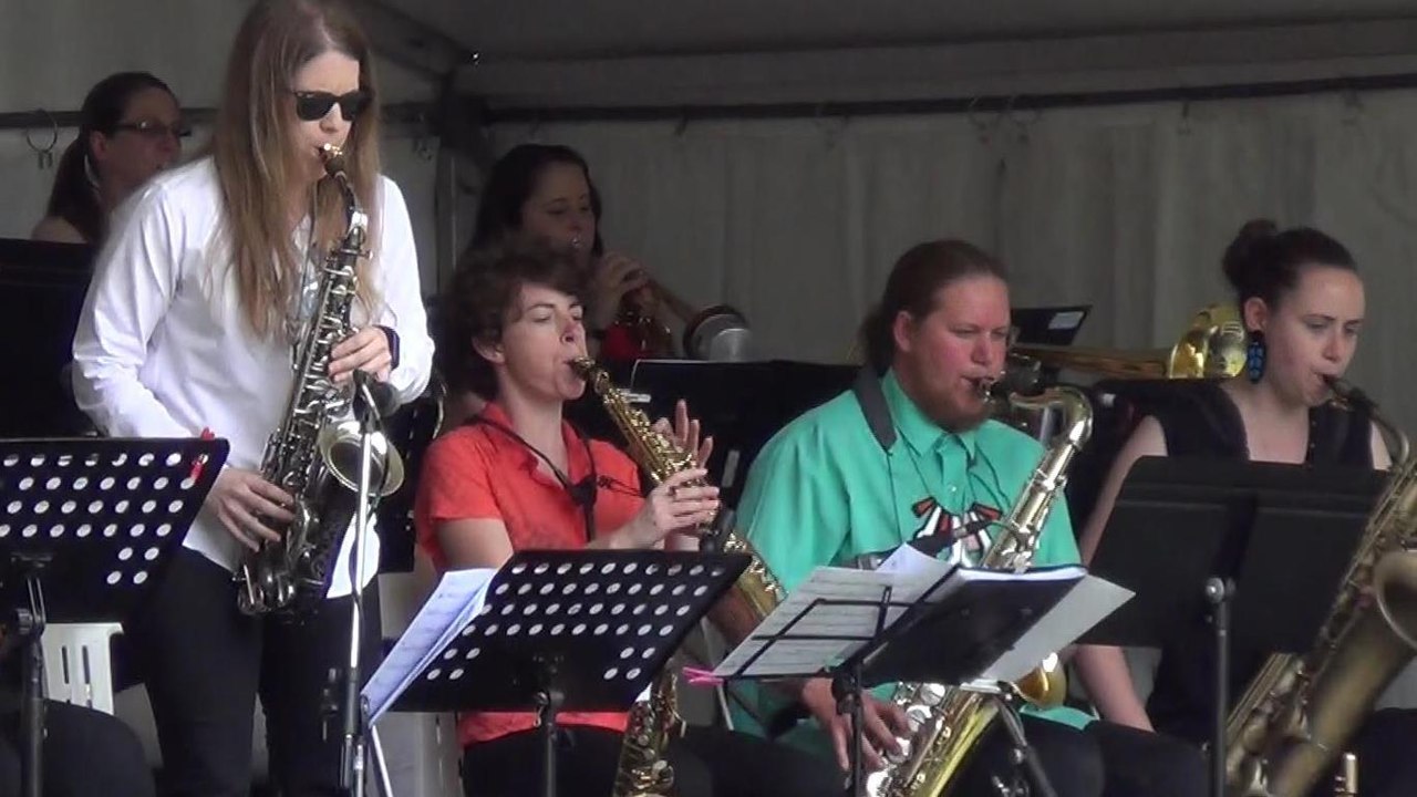 Balmain Weekend Jazz 2016 Part 4 of 5HD, Sirens Big Band, Sydney 26-27 Nov 2016