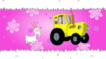 ТРАКТОР - Развивающая веселая песенка мультик для детей малышей (Синий трактор)