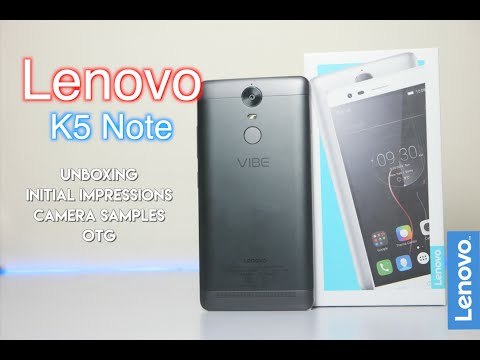 Lenovo Vibe K5 Note Unboxing (4GB), Initial Impressions, Camera Samples & OTG