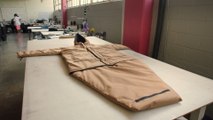 This coat doubles as a sleeping bag to keep the homeless warm in the winter
