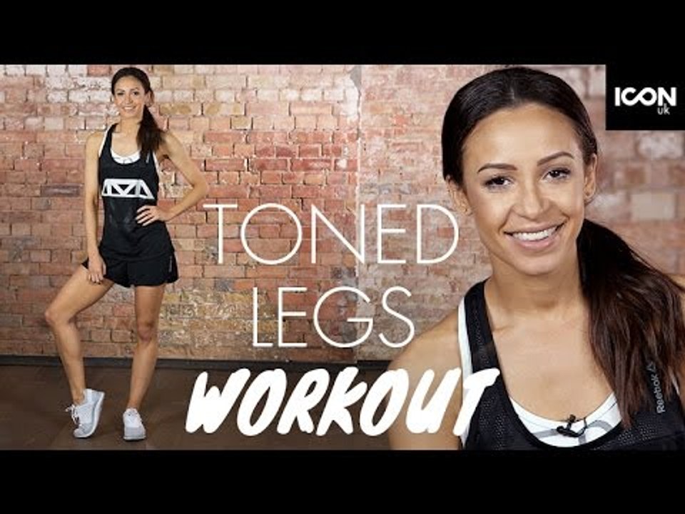 Workout Top 4 Exercises For Slim Toned Legs Danielle Peazer video