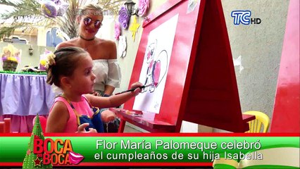 Estuvimos en la celebración de los 6 años de Isabella, hija de Roberto Chávez y Flor María Palomeque