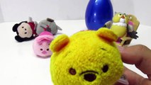 TSUM TSUM Eeyore From Winnie The Pooh GIANT Play-Doh Surprise Egg with Surprise Toys!