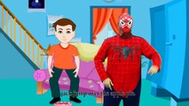 Jack Be Nimble Spider Man Action || Nursery Rhymes For Kids