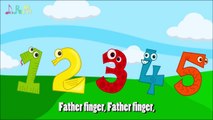 Animal Learning Number Finger Family Nursery Rhymes Counting 1 2 3 4 5 Numbers 1