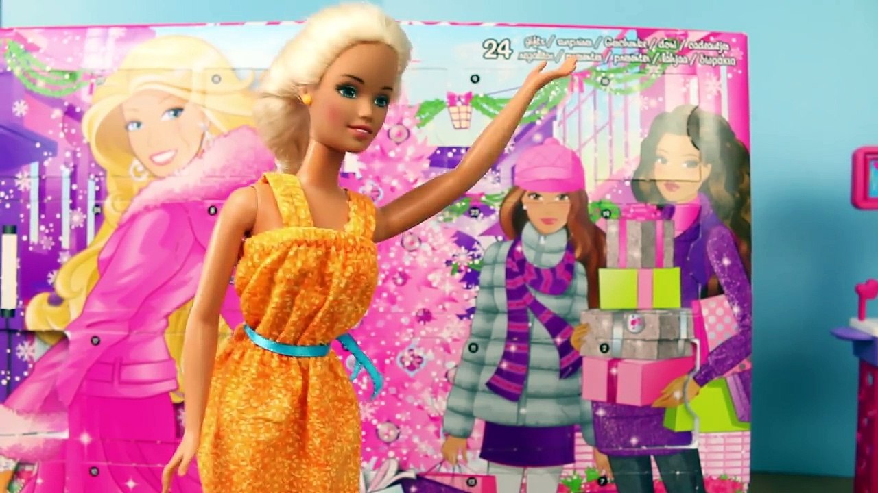 Barbie Birthday Month Surprise Daily Presents with Frozen Elsa and Hans in Advent Calendar Day 19