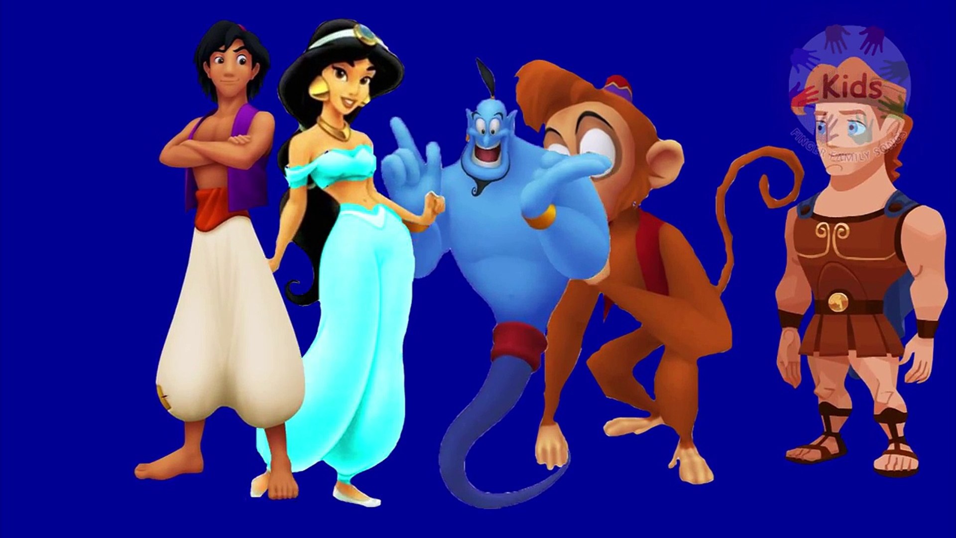 Aladdin | KIDS FINGER FAMILY SONGS | Finger Family Song