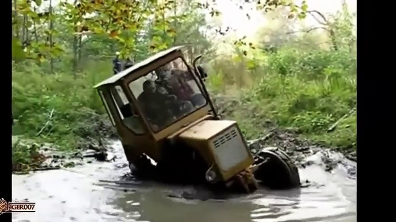 Amazing tractors stuck in mud tractors vs tractors video Dailymotion