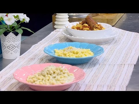 مكرونة مع رولز البفتيك - مكرونة بصوص الجبنة الزرقاء | بالهنا حلقة كاملة