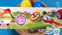 Huge 11 Surprise Eggs Opening Kinder Surprise Disney Minnie Mouse Star Wars Spiderman