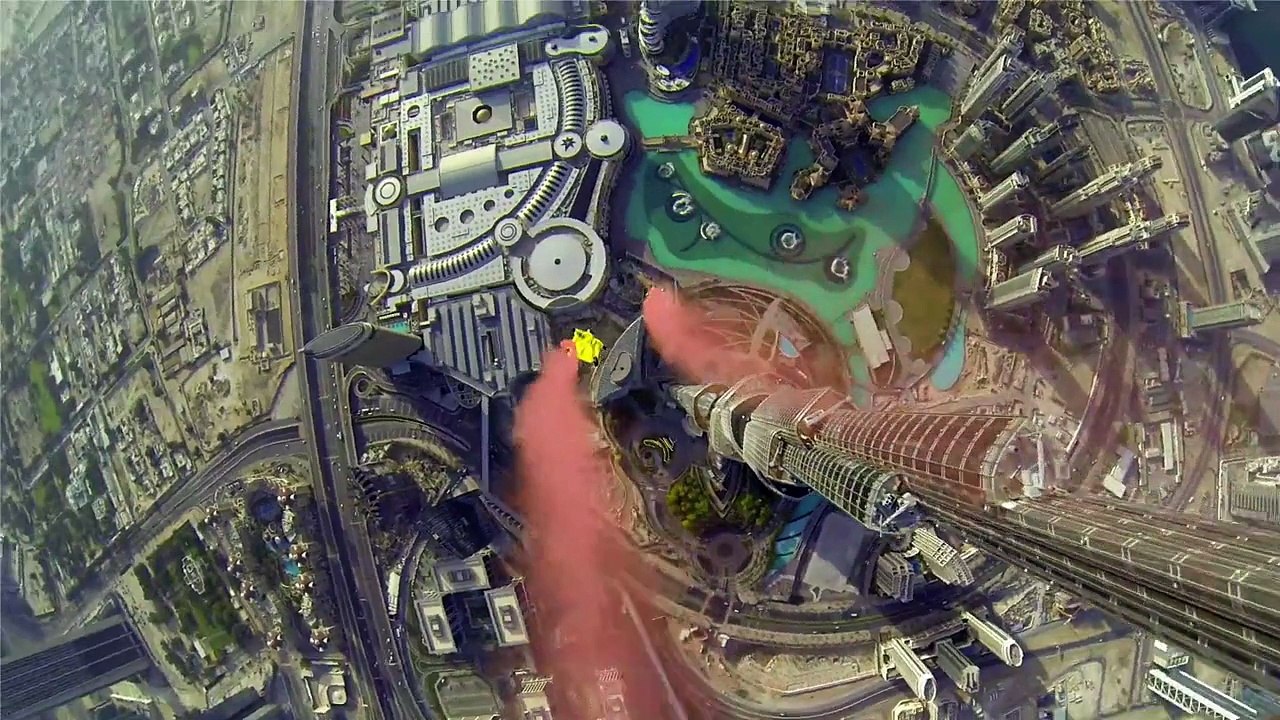 Jump From Burj Khalifa || Don't Miss To Watch|| Exclusive