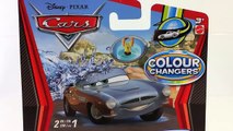 Cars 2 Finn McMissileColor Changers juguete miniatura Mattel