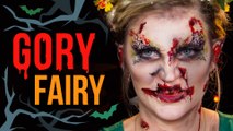 Gory Fairy Makeup Tutorial ∞ Halloween Transformations