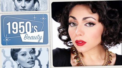 1950s Sophia Loren Makeup Tutorial ∞ Throwback Beauty w/ Charisma Star