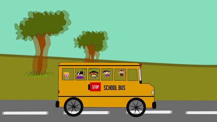 Wheels on the bus go round and round song Little Einsteins English | Nursery Rhymes for Kids