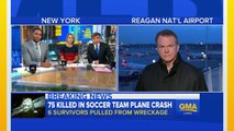Plane Crash Carrying Brazilian Soccer Team Leaves 75 Dead