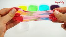 How To Make Colors Slime Syringer Toy Jelly monster & Learn Colors With Slime Clay Syringers