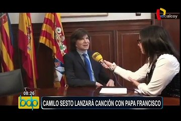 Camilo Sesto lanzará canción con la voz del Papa Francisco