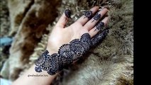 DIY Henna:Beautiful latest trendy palm mehndi design Tutorial for diwali and Eid