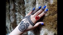 Easy DIY:Best and Beautiful jewellery inspired henna mehndi design Tutorial for eid and diwali