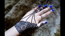 Easy Diy Henna: Beautiful simple latest jewellery mehndi design Tutorial for eid,weddings and diwali