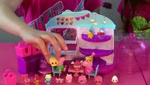 SHOPKINS SEASON 4 CUPCAKE QUEEN CAFE with Peppa Pig and George Shopkins Season 4 Mega Pack