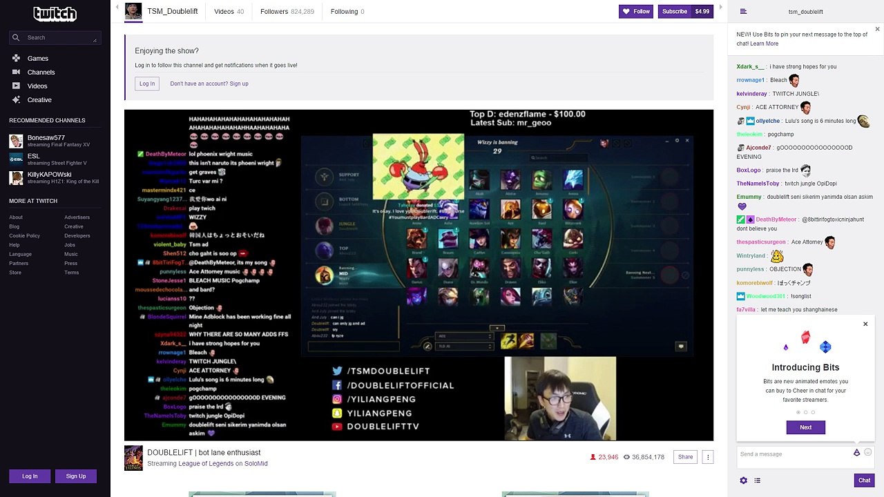 DOUBLELIFT | bot lane enthusiast (8)