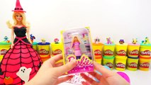 GIANT Barbie Halloween Play-Doh Surprise Dress ; Frozen Hello Kitty Furby SpongeBob Zelfs