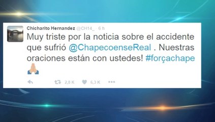 Futbolistas mandan apoyo por redes sociales