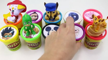 下载视频: PJ Masks Game - Peppa Pig, Masha & the Bear, Yo Gabba Gabba, Paw Patrol, PJ Masks, Play Doh Surprise