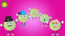 Honeydew Finger Family Rhymes | Fruits Finger Family Nursery Rhymes | Funny Finger Family Songs