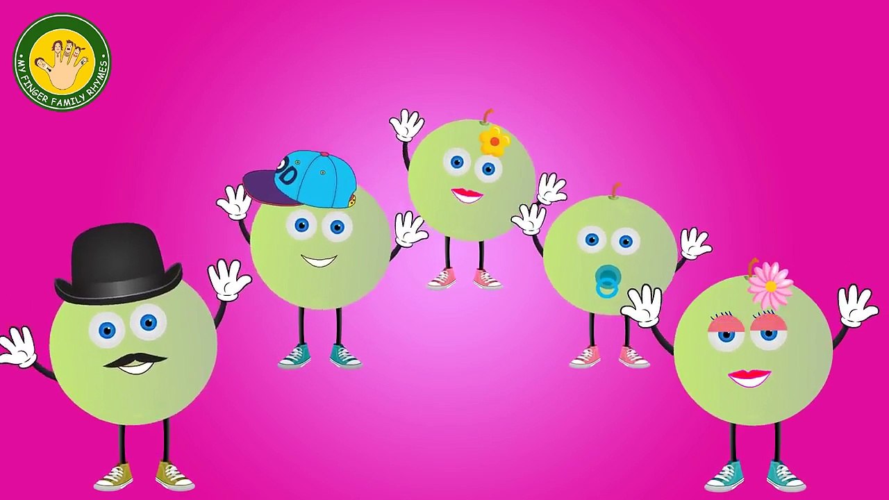 Honeydew Finger Family Rhymes | Fruits Finger Family Nursery Rhymes | Funny Finger Family Songs