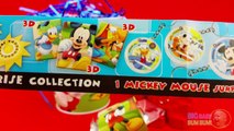 Mickey Mouse Party! Opening a New Collection of Mickey Mouse Surprise Eggs and Candy!