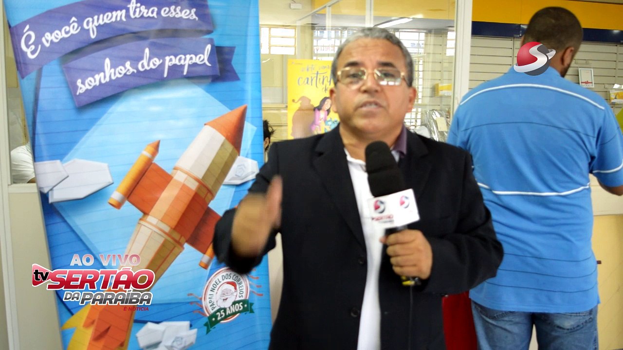 Quanto vale o sorriso de uma criança? Sertão da Paraíba mostra campanha dos correios “Papai Noel dos Correios” que vem sendo realizada há 25 anos com o intuito de favorecer crianças carentes: Assista Vídeo!