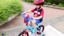 Venom Steals Spiderman Bicycle Kids part4