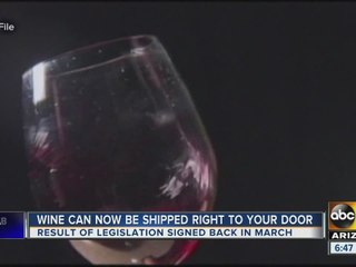 Winos in Arizona can now get bottles at their doorsteps