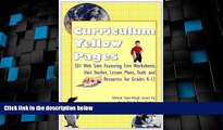 Price The Curriculum Yellow Pages: 501 Curriculum Resources for FreeUnit Studies, Lesson Plans,