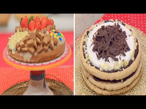 كيك شيكولاتة مميز - تورتة مارينج اللوز | زعفران وفانيلا حلقة كاملة