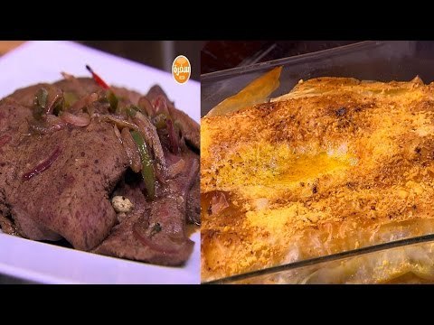 جلاش بالسجق - كبدة بالفلفل - محشي مشكل - مرقة بيتي | اميرة في المطبخ حلقة كاملة