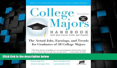 Price College Majors Handbook with Real Career Paths and Payoffs, 3rd Ed (College Majors Handbook