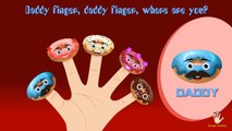 Cute Donuts Finger Family | The Finger Family Donuts Family Nursery Rhyme