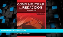 Price CÃ³mo Mejorar la RedacciÃ³n y algo mÃ¡s (Spanish Edition) Prof Maria Godoy For Kindle