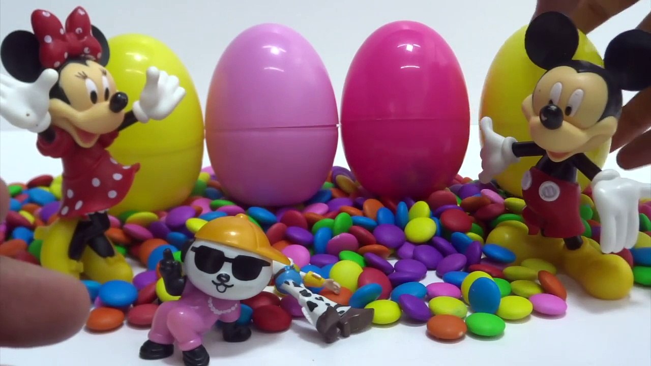 Mickey Mouse Surprise Eggs! Mickey Mouse Clubhouse Surprise Eggs Opening
