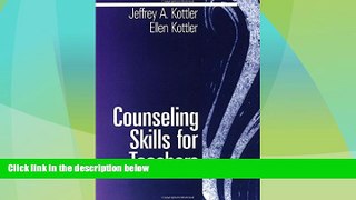 Price Counseling Skills for Teachers (1-Off) Jeffrey A. Kottler On Audio