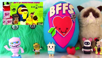 KIDROBOT BFFS | Complete BFFS Collection | Play-Doh Surprise Egg | Fizzy One Year A