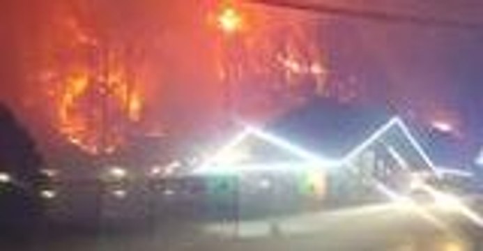 Smoke From Wildfire Fills Gatlinburg Streets