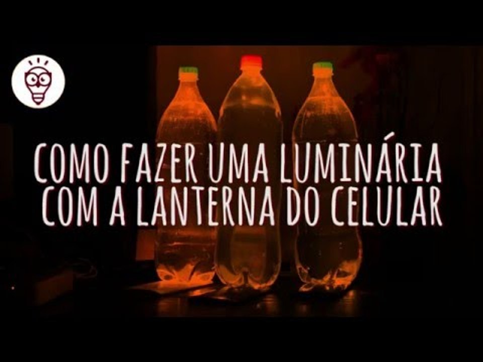 Fika Dika - Como fazer uma luminária com a lant...